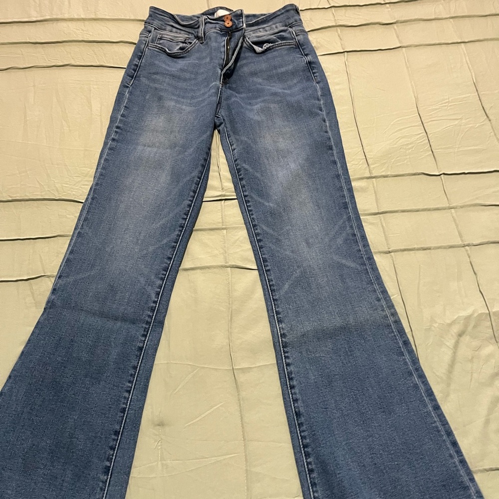 Vervet Stylish Blue Flare Women's Jeans